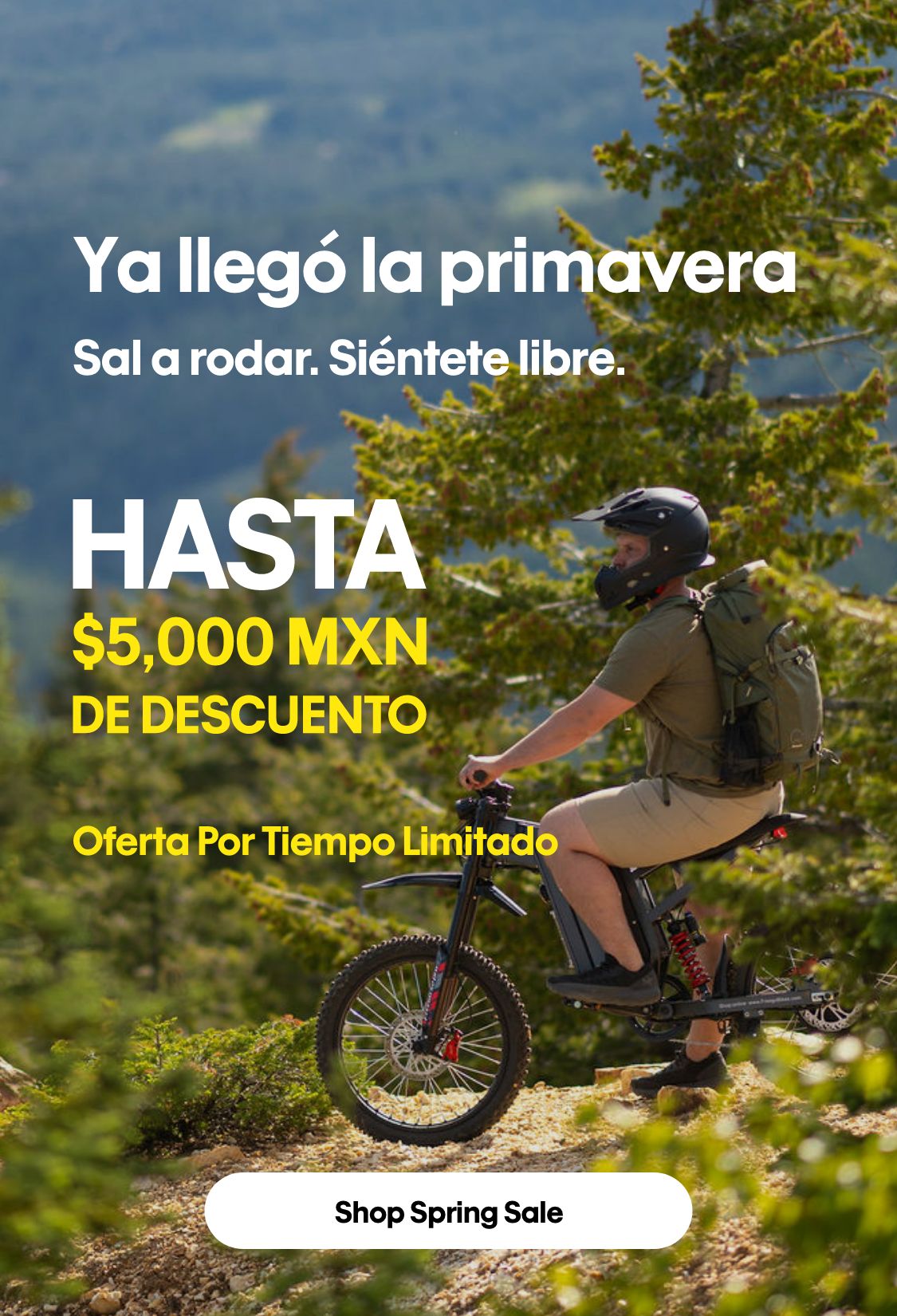 Freego Mexico Spring sale banner mobile